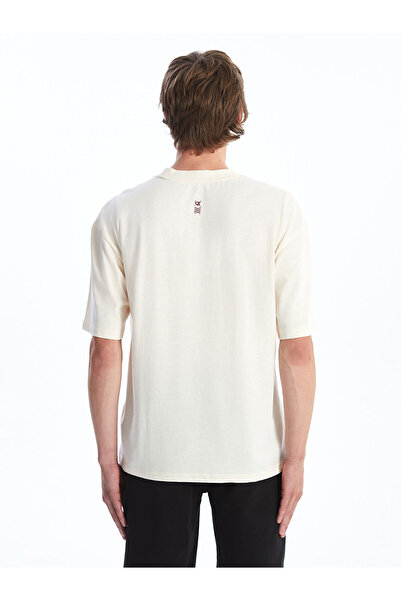 LC Waikiki Ανδρικό αθλητικό μπλουζάκι με κοντό μανίκι με λαιμόκοψη