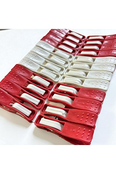 UpHome 48 قطعة من المشابك غير القابلة للكسر، مشابك بدون زنبرك، مشابك مقاومة ل...