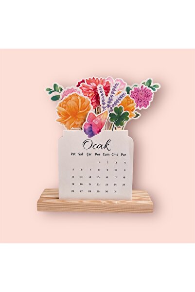 ceda art çiçekli 2026 takvim