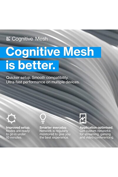 Linksys Velop Pro WiFi 6E Mesh System (MX6203-KE) - 3 Pack, White