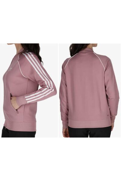 adidas Original HD2103 TRACKTOP Mauve Track Jacket (Jersey) , Women's,