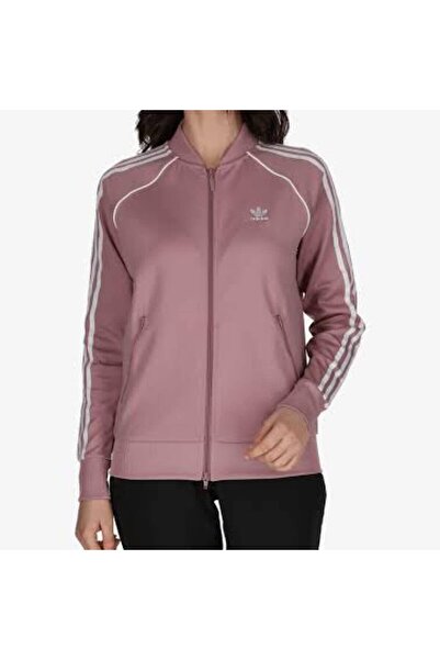 adidas Original HD2103 TRACKTOP Mauve Track Jacket (Jersey) , Women's,