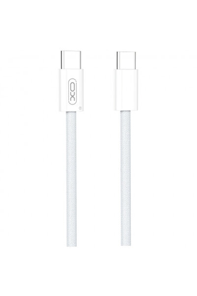 XO Design Cablu Date si Incarcare USB-C - USB-C NB-Q260A, 60W, 1m, Alb