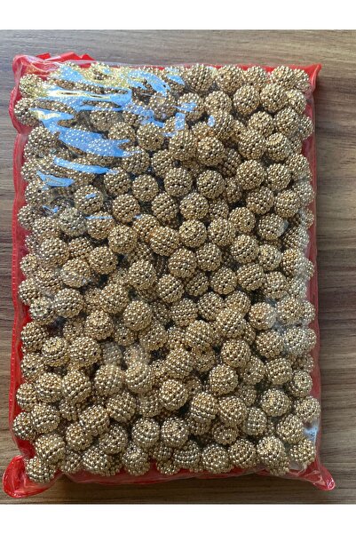 312 KONSEPT Gold Color 520 Pieces One Pack 14 ml Snap-On Blackberry Beads