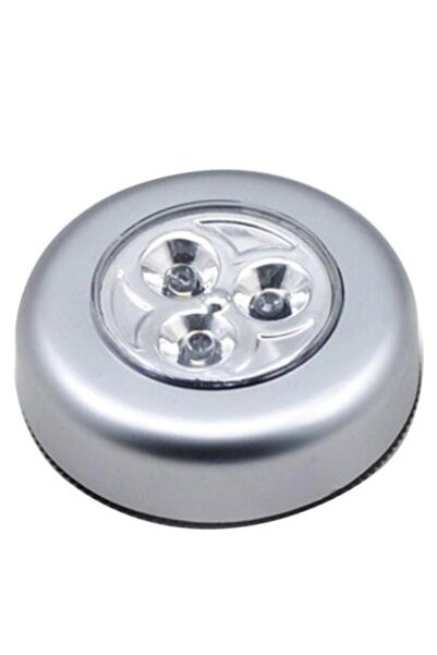 HALAMODO مصابيح ليد دائرية، ضوء ليلي يعمل باللمس، ضوء ليلي لغرفة النوم وخزانة...