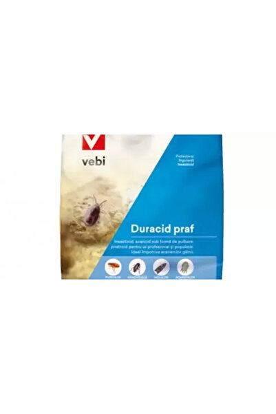 vebitox Duracid powder for fleas and cockroaches 200 g (50 pcs/box)