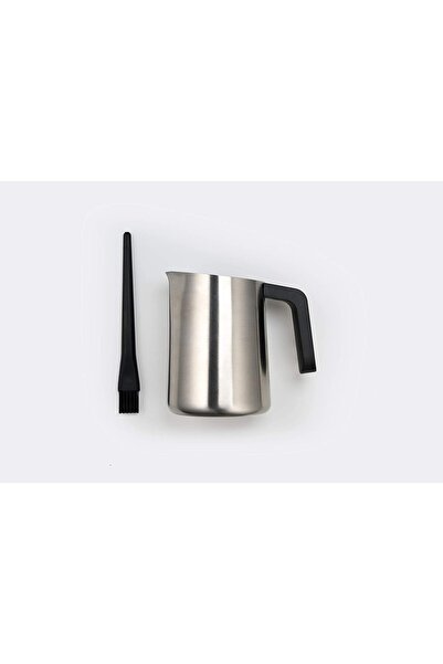 subminimal FlowTip Milk Jug - 450ml Stainless Steel Frothing Pitcher, Silver