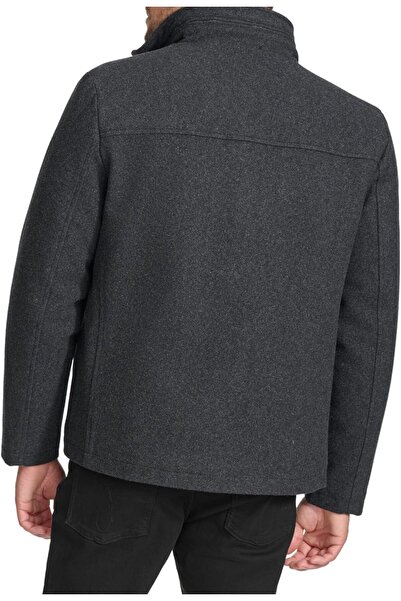 Calvin Klein Men's Wool Coat Cm485495