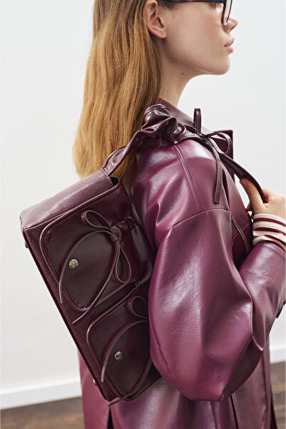 Manuka Ruby Pocket Bag Burgundy