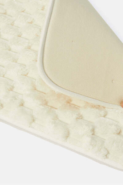 REDTAG Cream Ames Memory Foam Bath Mat