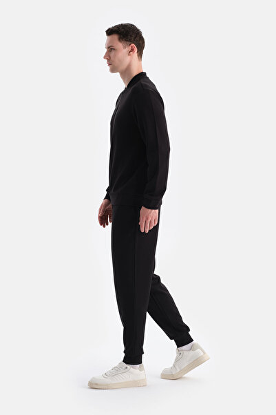 Dagi Black Jogger Leg Scuba Pants