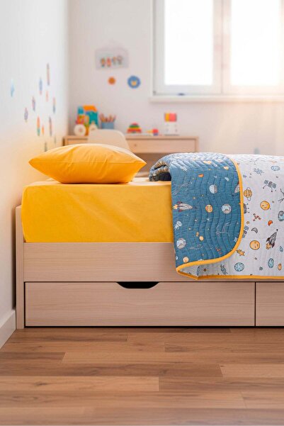 BELENAY Moonlight Double-Sided Children's Bedspread Set