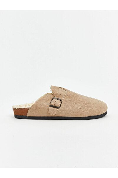 LC Waikiki Ανδρικές παντόφλες για το σπίτι με σουέτ εμφάνιση