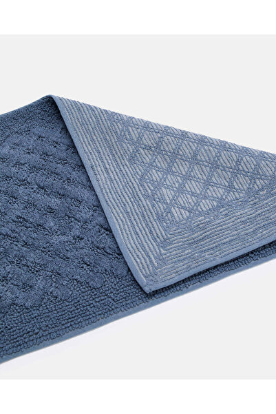 REDTAG Navy Tufted Bathmat