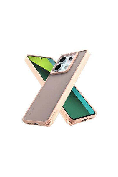 Marsilyan غطاء حماية أنيق لهاتف ريدمي نوت 13 برو 5 جي - لون بودرة