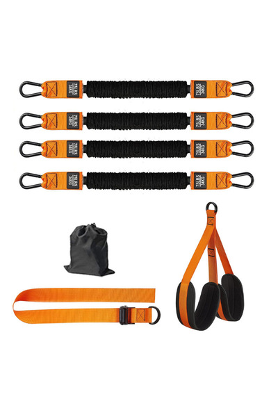 Choice شريط مقاومة مساعد للسحب الأفقي بوزن 300 رطل، شريط شد مساعد بوزن 225 رطل/300 رطل لتمديد الصدر