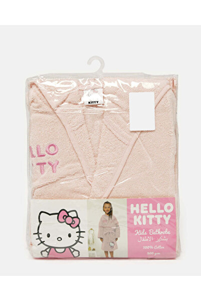REDTAG Girls Apricot Hello Kitty Bathrobe