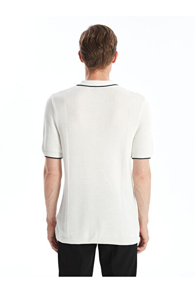 LC Waikiki Ανδρικό μπλουζάκι με κοντό μανίκι πόλο με υφή