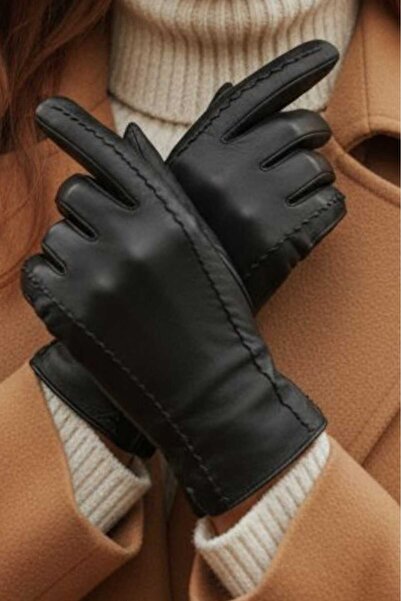 Mood Agenda Women's Genuine Leather Gloves