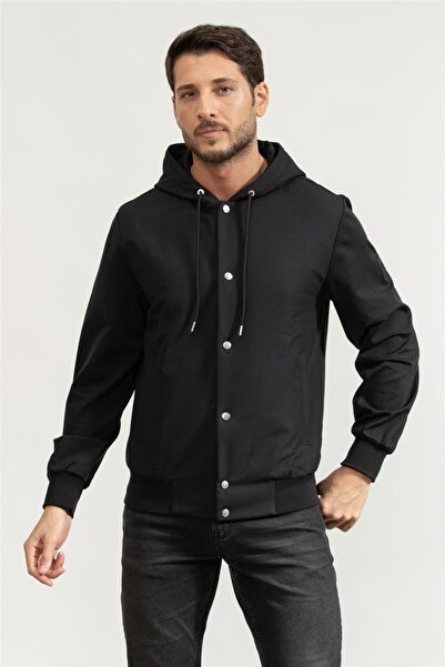 BOSS P-Steele Erkek Kapüşonlu Sweatshirt