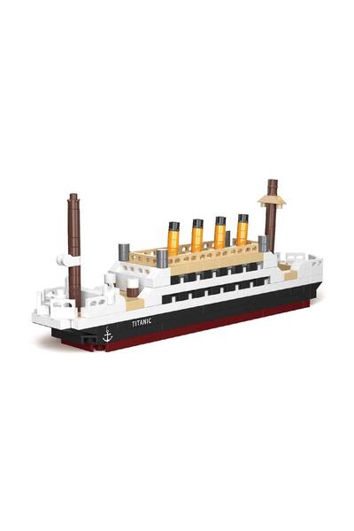 Sunman Koco Titanic (Titanic) Ship Building Lego Block Set - 271 Pieces - Mini Size Iconic Model - Ages 6+