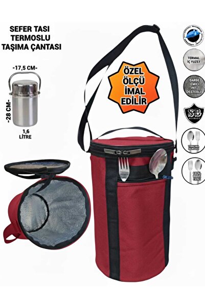 SEVBAGS SEFERTASI TERMOSLU TAŞIMA ÇANTASI 1,6 LİTRE
