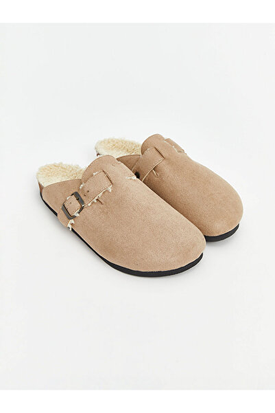 LC Waikiki Ανδρικές παντόφλες για το σπίτι με σουέτ εμφάνιση