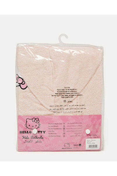 REDTAG Girls Apricot Hello Kitty Bathrobe