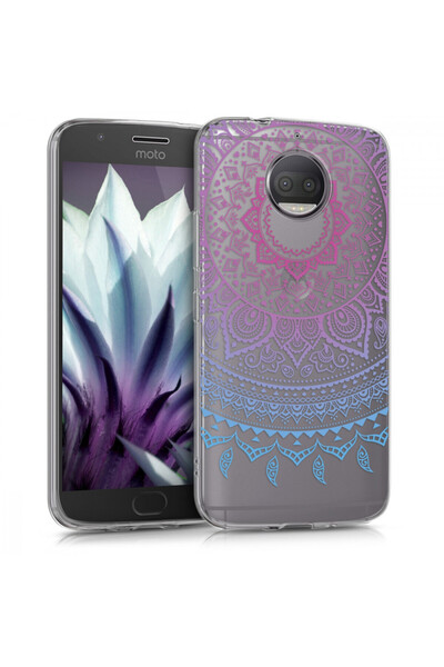 KWmobile Case for Motorola Moto G5S Plus, Silicone, Multicolor, 42821.01