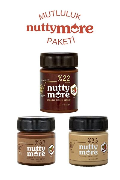 Nutty More Fındık Ezmesi Mutluluk Paketi