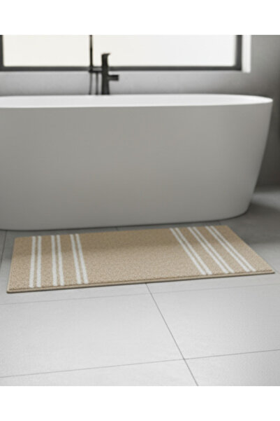 REDTAG Beige Chenille Bathmat