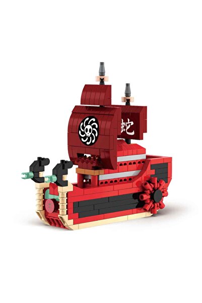 Sunman Koco Pirate Ship Lego Block Building Set - 300 Pieces - Ages 6+