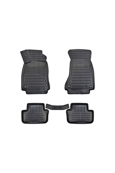 Lumi LUXURY Covoare cauciuc tavita compatibile Audi A5 2007-2016