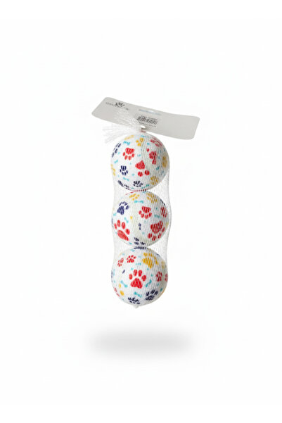 Silvanature مجموعة كرات اللعب الملونة للكلاب والقطط مكونة من 3 قطع - لعبة تما...