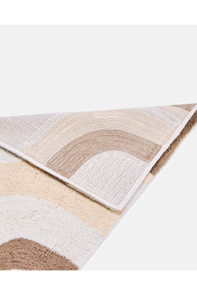 REDTAG Cream Tufted Bathmat