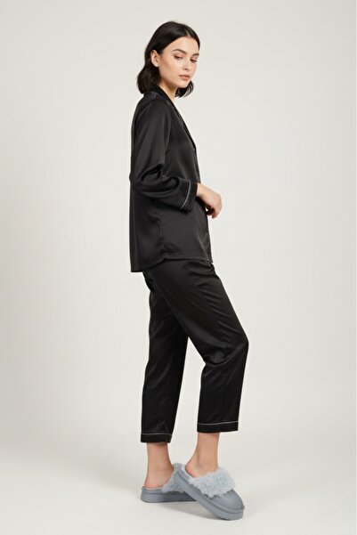 Bayramoğlu Yüksek Taban İç Astar Kürklü İç Kısmı Yıkanabilir Kadın Ev Terliği