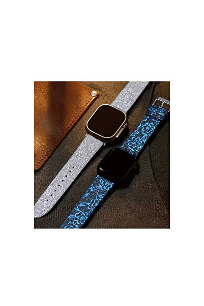 NARUE Myt09 Apple Watch 38mm Creeper Patterned Band - Pink