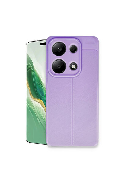 eco port غطاء هاتف Xiaomi Redmi Note 13 Pro 4G بتركيز تلقائي - أرجواني