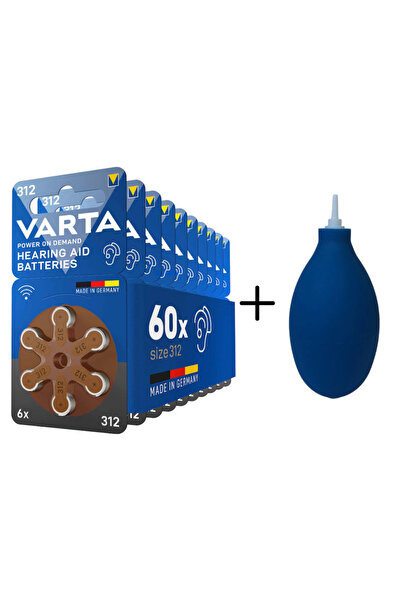 Varta 312 Numara İşitme Cihaz Pili ve Puar