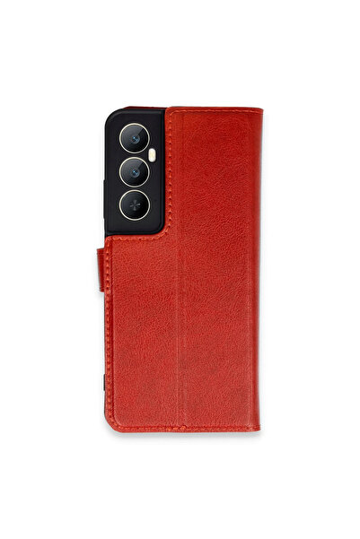 ECOPORT Realme C65 Case Trend S Plus Flip Case - Red