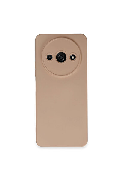 Marsilyan حافظة Redmi A3 4G من السيليكون المخملي النانوي - بودرة