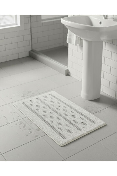 REDTAG Grey Tufted Bathmat