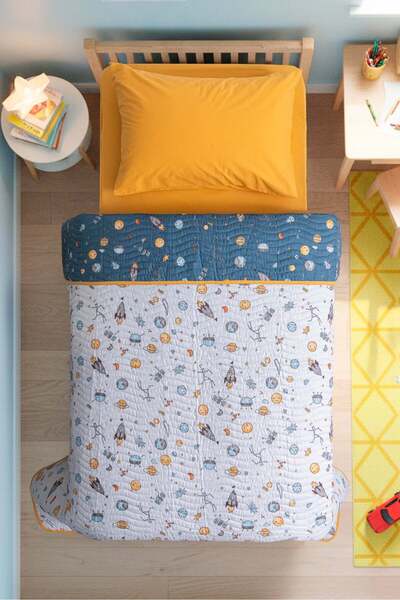BELENAY Moonlight Double-Sided Children's Bedspread Set