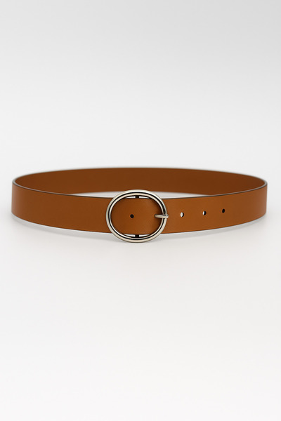 UCCELLO حزام أسود بإبزيم بيضاوي للنساء – حزام أنيق يناسب الملابس اليومية والج...