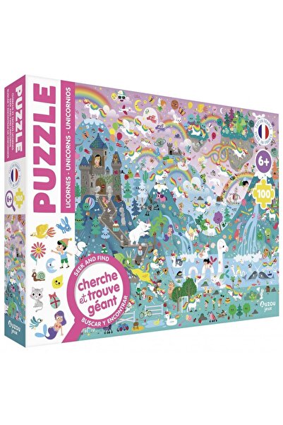 Auzou Puzzle cauta si gaseste - Unicorni