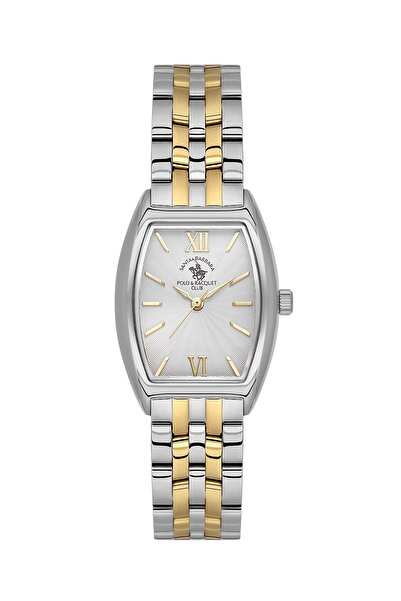 Santa Barbara Polo & Racquet Club ساعة يد نسائية ESSB.B.10671-5، سوار معدني، ...