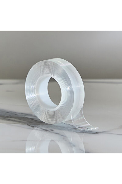 Home Box شريط لاصق للتثبيت من P-KLAPiT - رفيع - 3 أمتار - 150 رطل/68 كجم