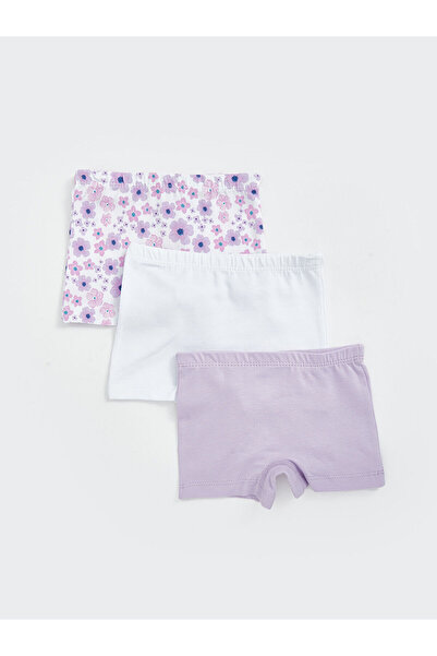 LC Waikiki LCW baby Elastic Waist Baby Girl Boxer 3 τεμαχίων