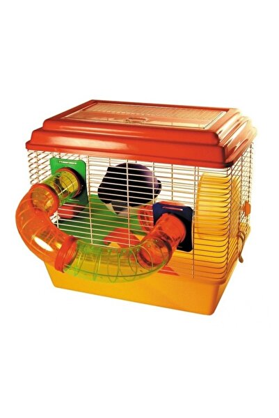 Record Cușcă pentru hamsteri Allegra cu tub - 43 x 30 x 40 cm