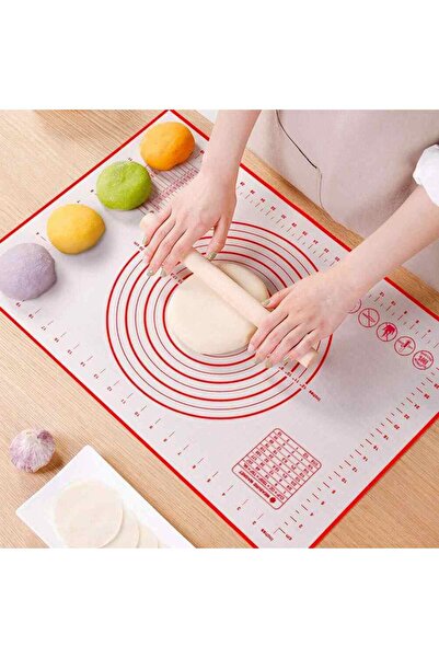 Silac Silicone Dough Mat with Measurements